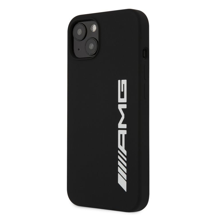 CG MOBILE AMG Liquid Silicone Case with Big Logo Compatible for iPhone 13 (6.1")  Easy Access to All Ports, Shock-Absorption, Anti-Scratch, & Drop Protection