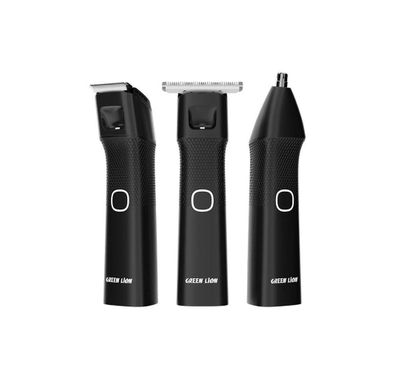 Green Lion 3 in 1 Body Trimmer 1200mAh  - Black