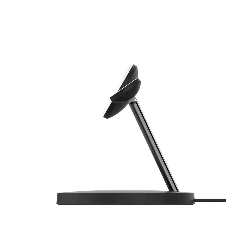 شاحن لاسلكي من بيلكن 3 في 1 شاحن لاسلكي سريع WIZ009MYBK - أبيض