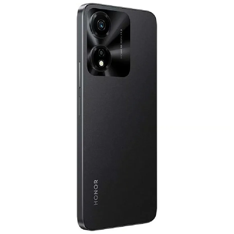 هاتف هواوي هونور X5 بلس إصدار TRA، 6.56 بوصة، 4 جيجابايت رام، 64 جيجابايت تخزين، 50 ميجابكسل، شريحتي اتصال، أندرويد 13، GSM، HGSM، HSPA، LSPA، LTE - أسود داكن