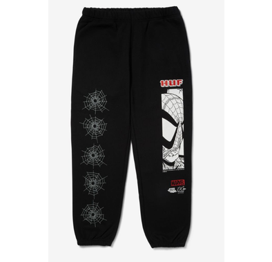 HUF Marvel Spider-Man Amazing Men's Fleece Pants - Black - S