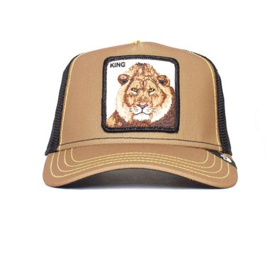 Goorin Bros Lion Nights Unisex Trucker Cap - Brown