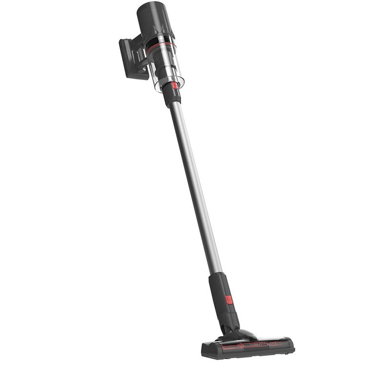 Powerology Cordless Home Vacuum 200W 2200mAh with 3 Layer Rewashable HEPA Filter, Brushless Motor, Vacuum Cleaner with 15k Pa High Suction - Silver