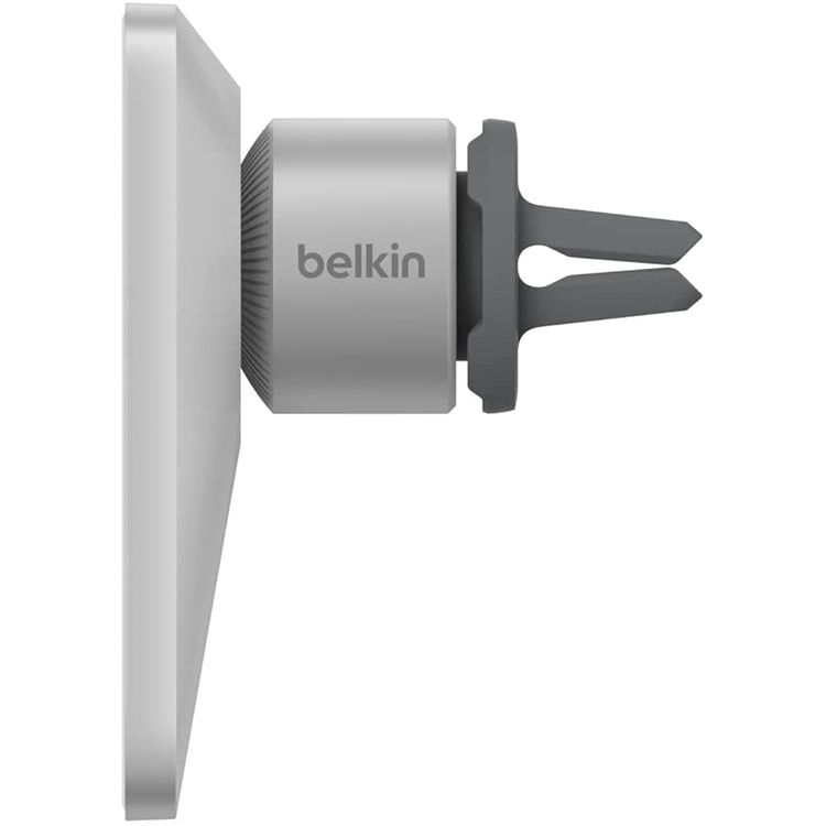Belkin MagSafe Car Vent Mount PRO for iPhone 12, 12 Pro, 12 Pro Max, 12 Mini (Keeps All iPhone 12 Models Magnetically Mounted While You Drive) - Gray