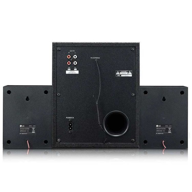 LG LK72B-BK XBoom Boom Blast Multimedia Speaker - Black