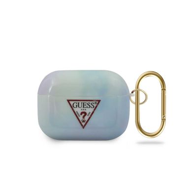  سي جي موبايل جيس جراب من مادة بولي الكربونات / بولي اليوريثان الحراري مصبوغ باعتدال بالوان كهربائية مع حلقة مضادة للفقد متوافقة مع ايربودز برو ، ومقاوم للخدش والسقوط ، وغطاء سيليكون واقٍ ومقاوم للأتربة وممتص مناسب مع شواحن لاسلكية مرخصة رسميًا - أزرق