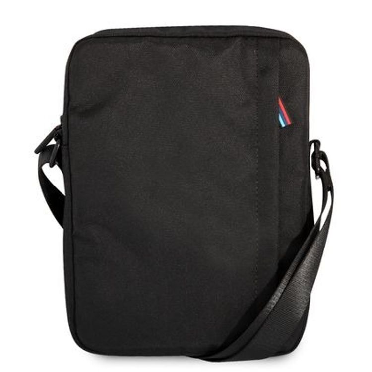 BMW Tablet Bag Carbon & PU Nylon compatible with 10" - Black