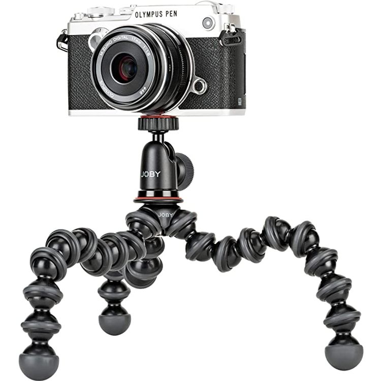 JOBY JB01503 GorillaPod 1K Flexible Mini-Tripod with Ball Head Kit - Black/Red