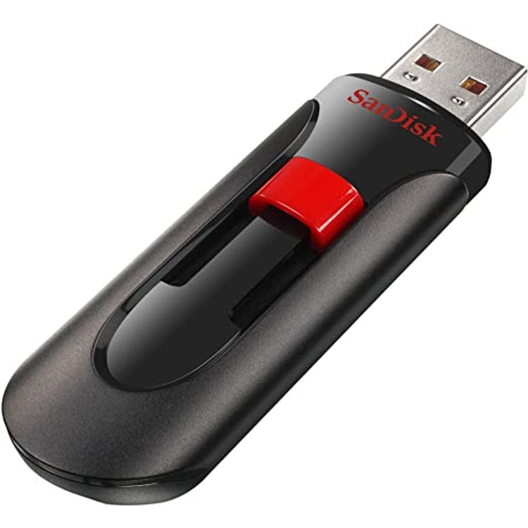 SanDisk Cruzer Glide 128GB USB 2.0 Flash Drive /External Storage -Black