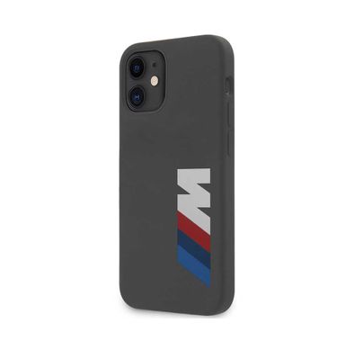 سي جي موبايل بي ام دبليو مجموعة M جراب من السيليكون السائل مطبوع عليه شعار كبير لهاتف ايفون 12 ميني (5.4 بوصة) مرخص رسميًا ومقاوم للصدمات ومقاوم للخدوش وسهل الوصول إلى جميع المنافذ والكاميرات والأزرار ومكبرات الصوت ، متوافق مع الشواحن اللاسلكية ، رمادي - آيباد 10.9 بوصة (2022)