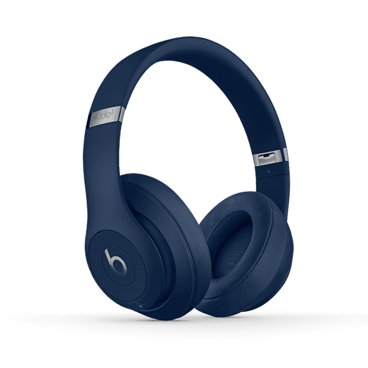 Beats Studio 3 Wireless Headphone A1914-MBK Studio 3 Wireless Headphone Sky line Collection, Active Noise Cancelling - Blue