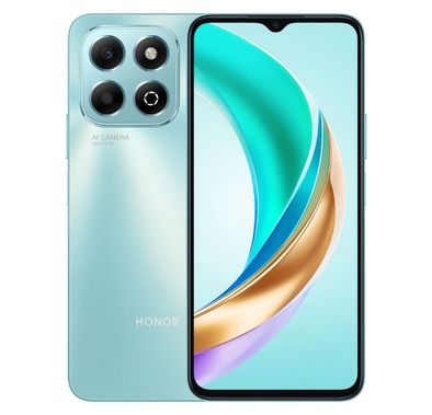 هاتف Huawei Honor X6b TRA إصدار 6.56 بوصة، 6 جيجابايت رام، 256 جيجابايت تخزين، 50 ميجابكسل، شريحتي اتصال، أندرويد 14، GSM، HSPA، LTE - أزرق سماوي