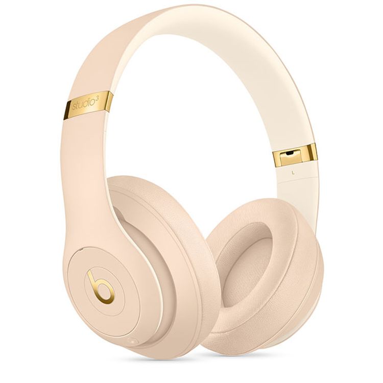 Beats Studio 3 Wireless Headphone A1914-DSRTSAND Studio 3 Wireless Headphone Sky line Collection, Active Noise Cancelling - Beige