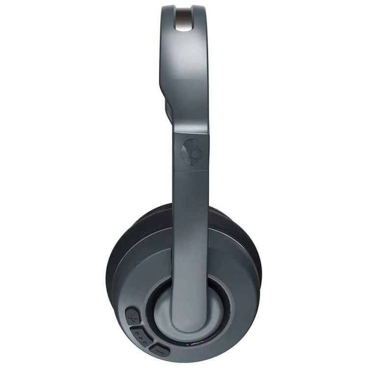 Skullcandy Cassette Wireless Bluetooth On-Ear Headphones with Microphone, Call, Track & Volume Control, 22-hours Battery Life, Flat-Folding & Collapsible Headset, Durable Metal