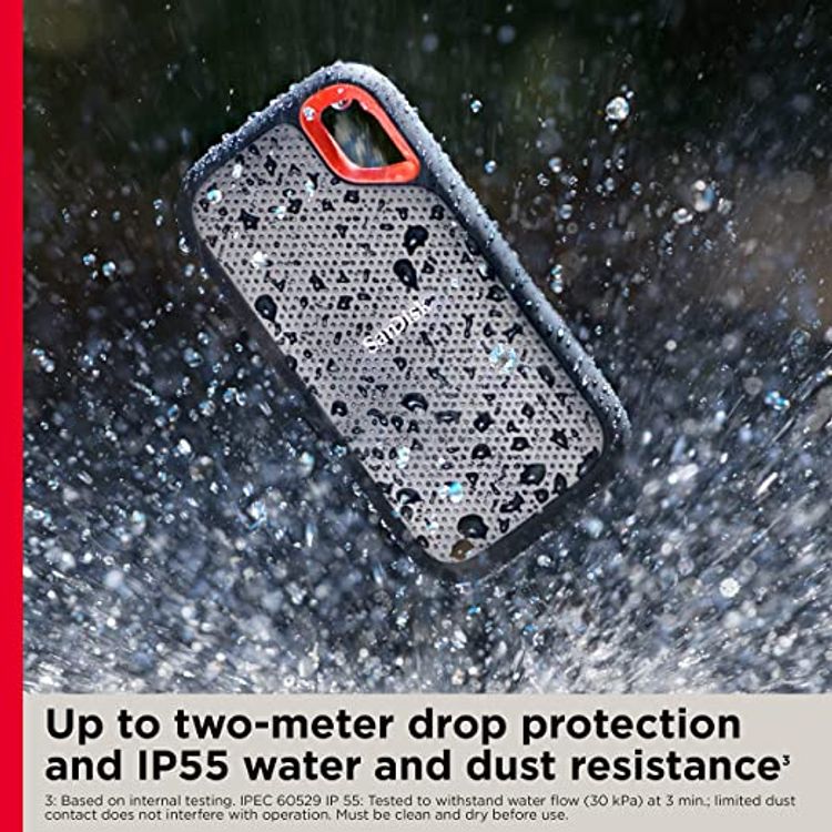 SanDisk Portable 1TB SSD - حتى 1050 ميجابايت / ثانية