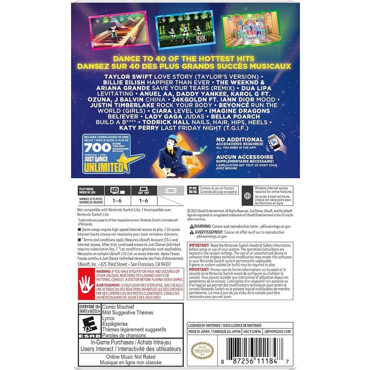 جست دانس 2022 الإصدار القياسي - نينتندو سويتش