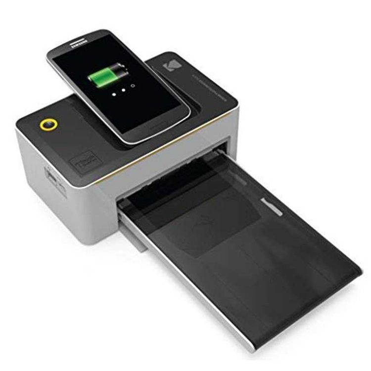 Kodak PD450W Photo Printer Dock with Lightning and Type-C Adapter