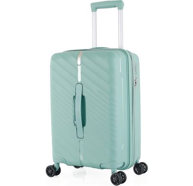 حقيبة أمتعة HT، حافظة صلبة مصنوعة من مادة البولي بروبيلين (PP) - صغيرة/خضراء