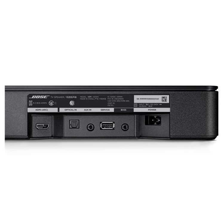 Bose TV Speaker, Bluetooth Connectivity, Remote Included - Black