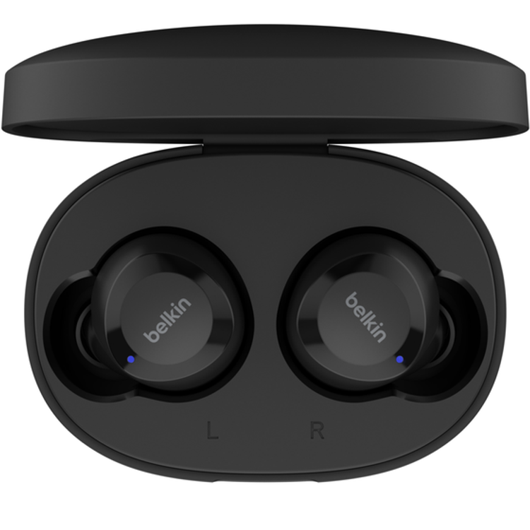 سماعات الأذن اللاسلكية بيلكين ساوند فورم بولت ترو - أسود