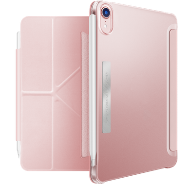 Viva Madrid Conver Case With Foldable Stand For iPad MIni (8.3") 6th Gen - Pink