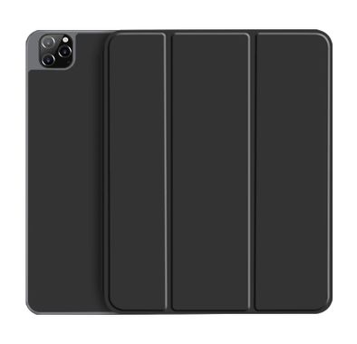 Green Lion Premium Leather Case with Detachable Wireless Keyboard ( English/Arabic ) & Pencil Slot, 360 Protection, Foldable Closing for Apple iPad Pro 12.9" 2020 - Black