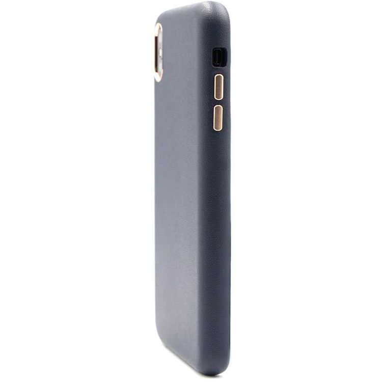 iGuard by Porodo Classic Leather Back Case For iPhone Xs/Max (6.5"), Shock Resistant, Scratches Resistant, Easy Access to All Ports - iPhone 11
