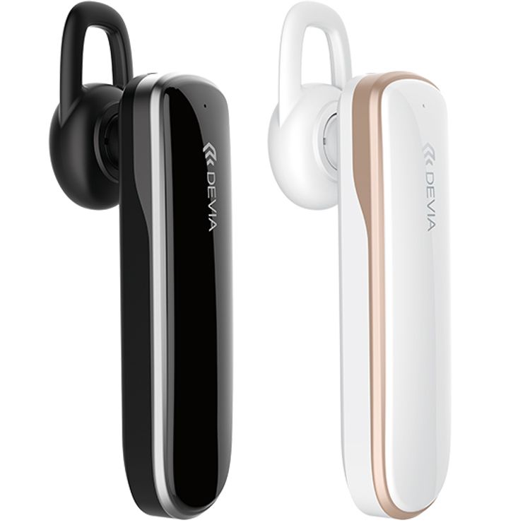 Devia Wireless Earphone Smart Bluetooth 4.2, Astonishing Audio & Microphones - Black