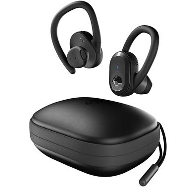 Skullcandy Push Ultra True Wireless In-Ear Earbuds with Full Controls from Each Bud, 40-Hours Battery Life + Rapid Charge, IP67 Sweat & Waterproof, Moldable Hooks + Stay-Aware Buds