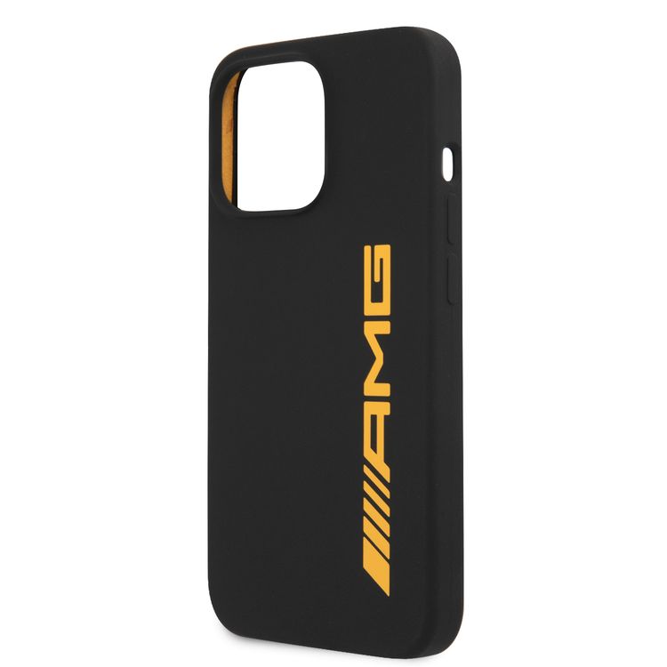 CG MOBILE AMG Liquid Silicone Case with Big Logo Compatible for iPhone 13 (6.1") Easy Access to All Ports, Shock-Absorption, Anti-Scratch, & Drop Protection