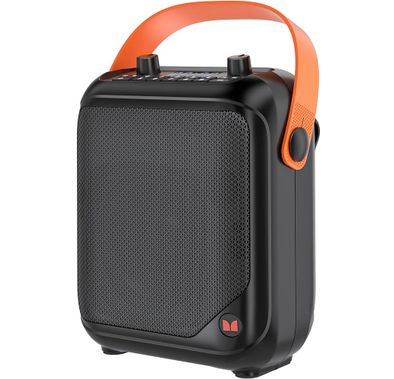 Monster MFS 1 Bluetooth Speaker,  Up to 3.5 Hours Charging Time, Bluetooth 5.3, 10m Transmission Range - Black\ Orange