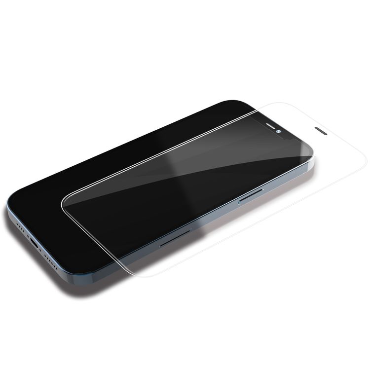 غرين واقي شاشة زجاجي ثلاثي الأبعاد متوافق مع ايفون 12 برو ماكس (6.7 بوصة) ، مضاد لبصمات الأصابع ، سهل التركيب ، مضاد للخدش ، حماية من الصدمات والصدمات ، زجاج مقوى مقاوم للماء والغبار