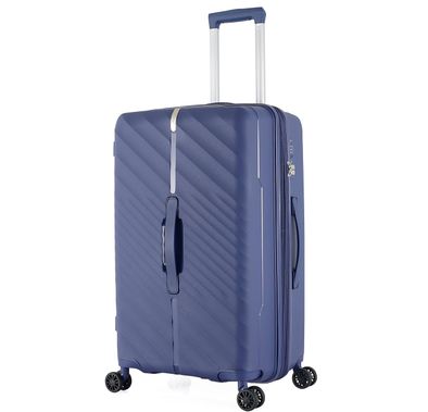 حقيبة أمتعة HT، حافظة صلبة مصنوعة من مادة البولي بروبيلين (PP) - متوسطة/زرقاء