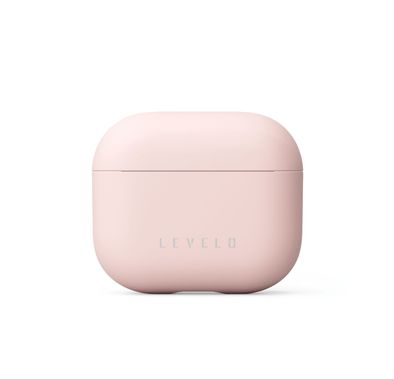 Levelo Gorra Hybrid Silicone AirPods 3 Case  - Pink