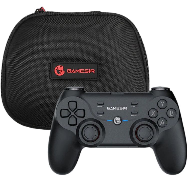 GameSir T3s Wireless Gaming Controller with Battery Up to 25 Hours 600mAh, Wide Compatibility, Bluetooth 5.0  - Black
