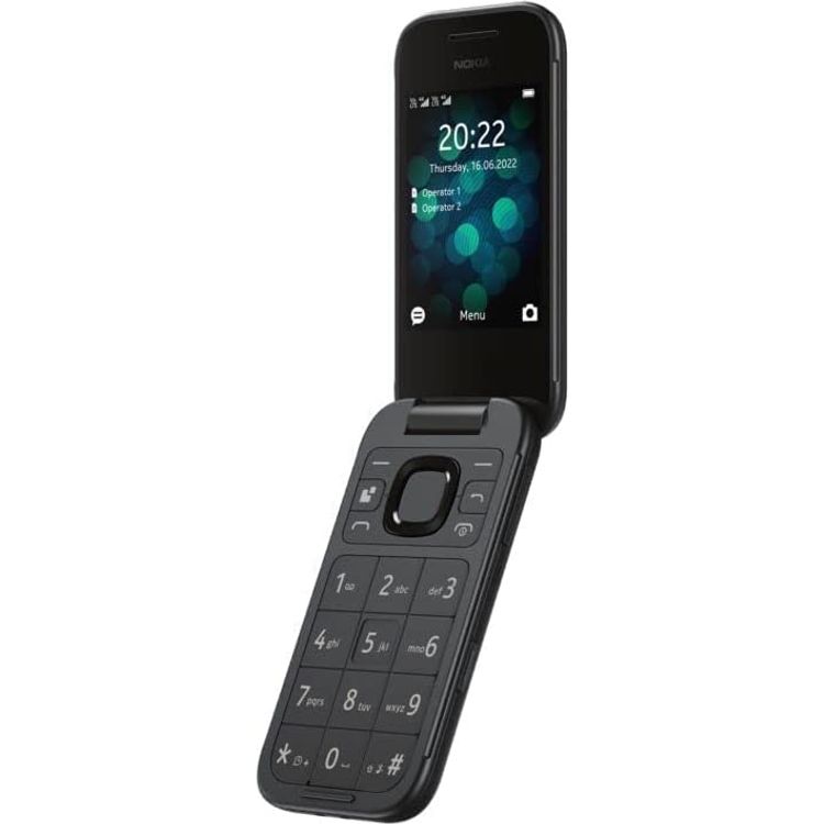Nokia 2660 Flip 4G, Dual SIM  - Black MIDDLE EAST VERSION