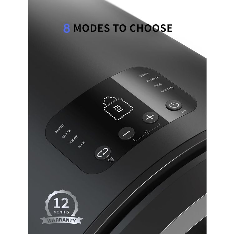 مجفف الملابس المحمول Morus Zero بقدرة 1200 وات - رمادي لافا