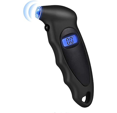 مقياس ضغط الإطارات الرقمي من RoadPower، 100 رطل/بوصة مربعة، 4 إعدادات