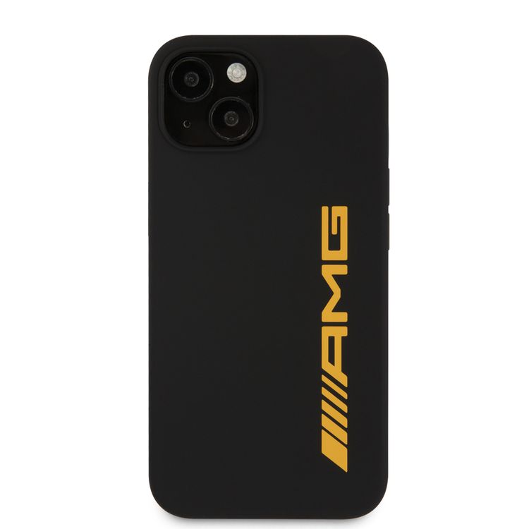 CG MOBILE AMG Liquid Silicone Case with Big Logo Compatible for iPhone 13 (6.1") Easy Access to All Ports, Shock-Absorption, Anti-Scratch, & Drop Protection