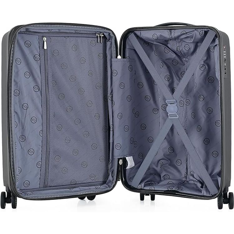 حقيبة أمتعة HT، حافظة صلبة مصنوعة من مادة البولي بروبيلين (PP) - صغيرة/سوداء