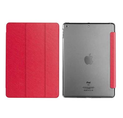 Viva Madrid Hexe Folio Sleek Case Compatible for iPad Pro 11" ( 2018 ) Shockproof Smart Auto Sleep / Wake - Scratch Resistance - Three Fold Flip Stand Protective Cover - Red