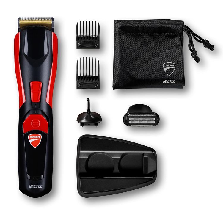 دوكاتي Gk618 علبة التروس سلكية / ماكينة تشذيب لاسلكية - أسود أحمر