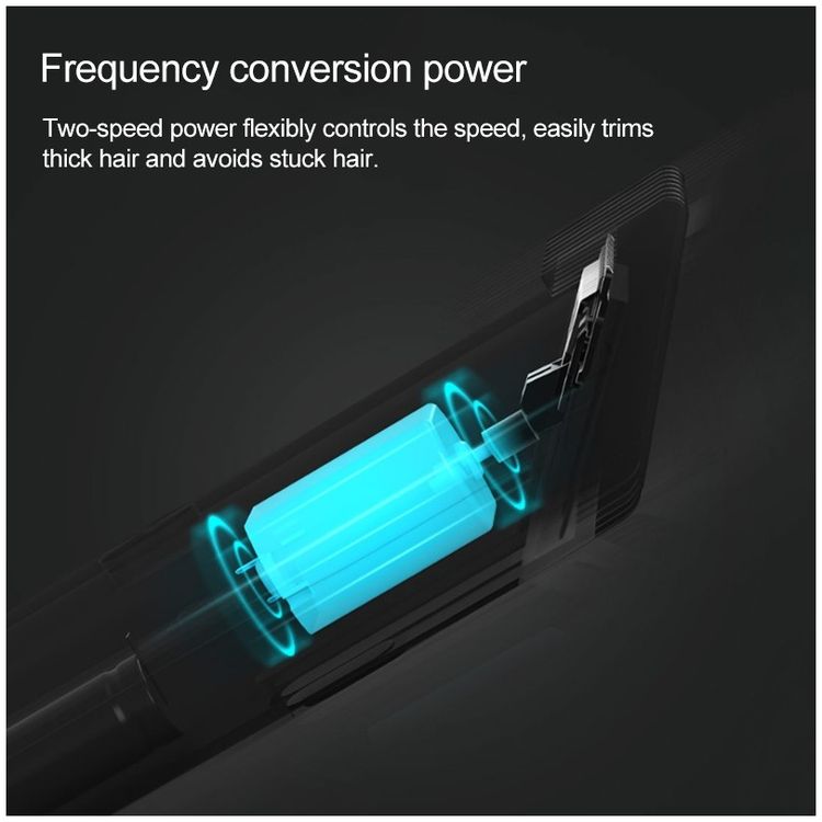 Xiaomi Mi Smart Remote Control 691031 Enchen Boost USB Electric Hair Clipper Two Speed Ceramic Cutter Fast Charging Hair Trimmer Children Hair Clipper  - Black