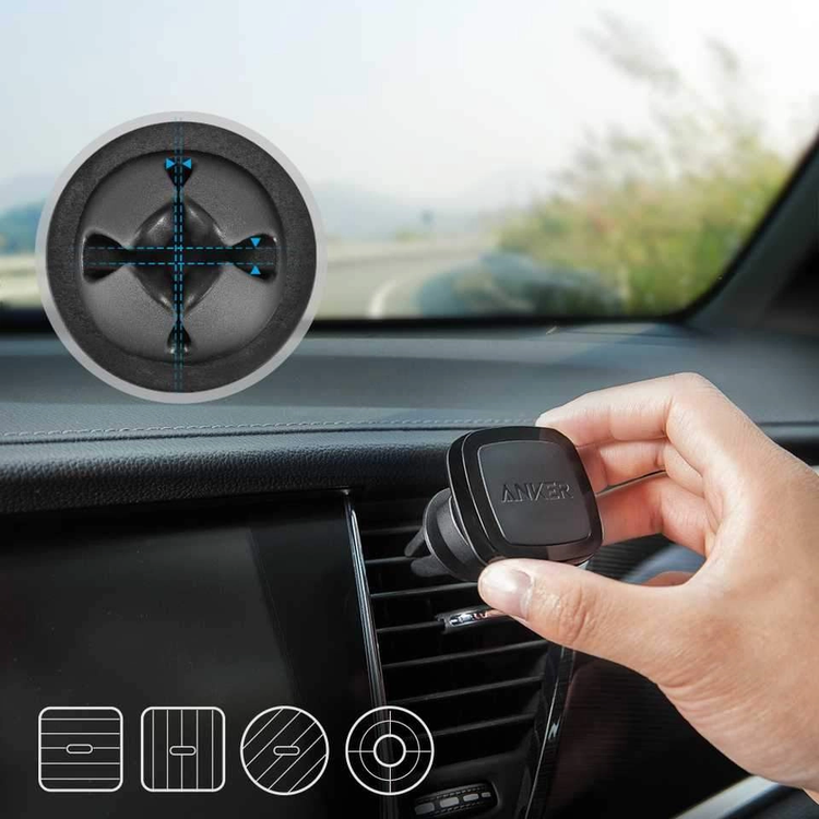 Anker Air Vent Magnetic Car Mount UN - Black