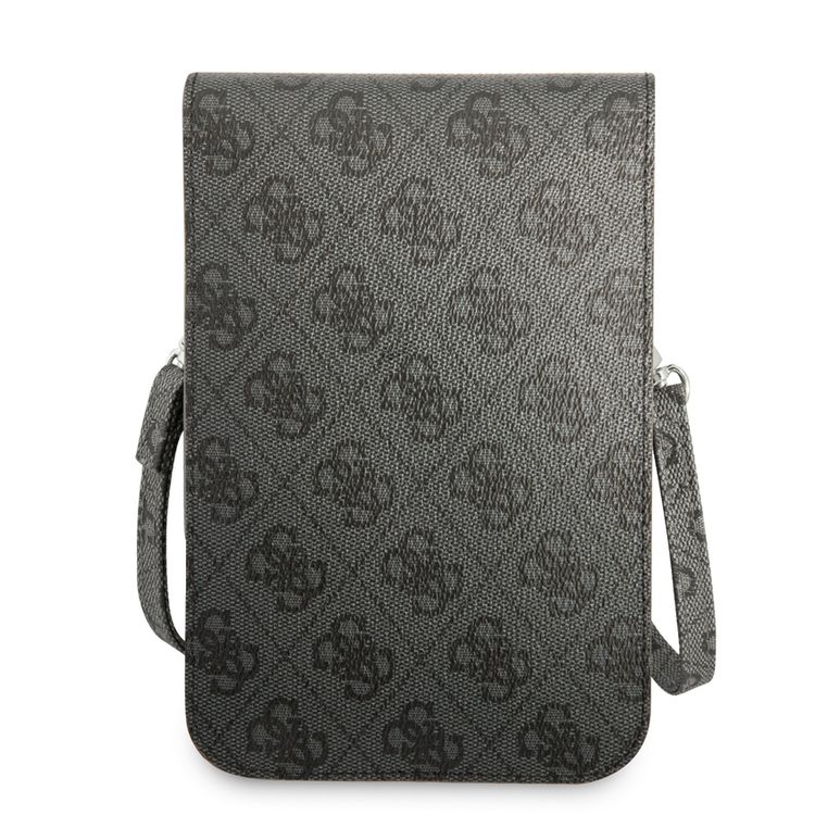 Guess GUWBP4TMGR Wallet 4G Triangle, Suitable for Outdoor, Business, Office, School Officially Licensed - Black