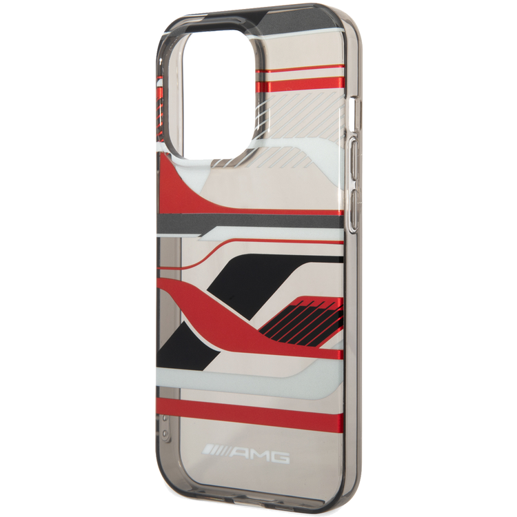 AMG Transparent PC/TPU Case with  Expressive Graphic Design