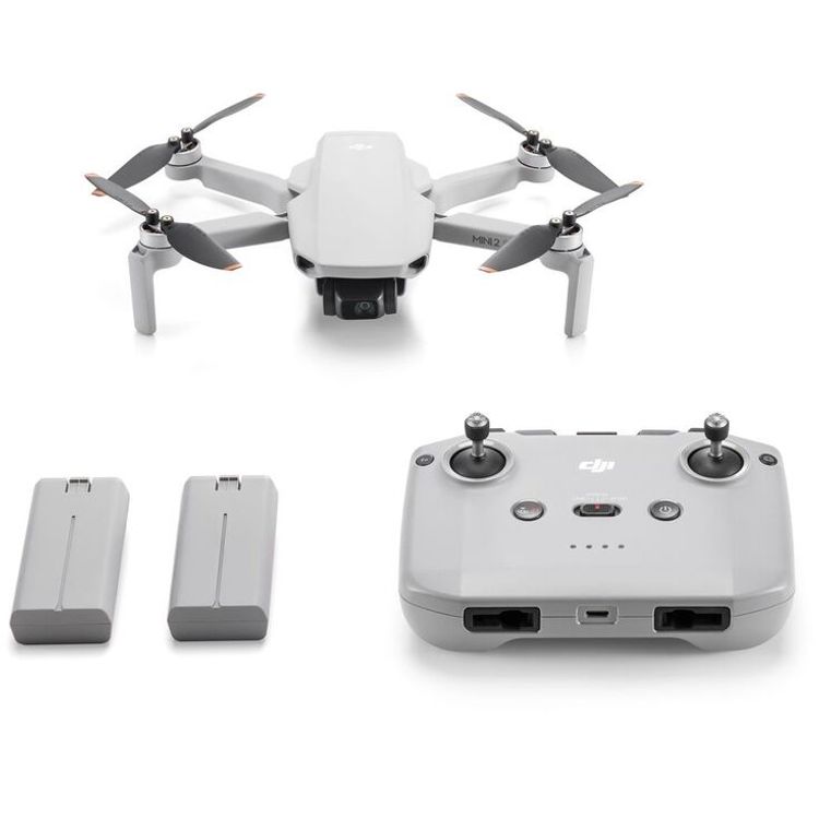 SE Drone DJI Mini 2 - فلاي مور كومبو - رمادي