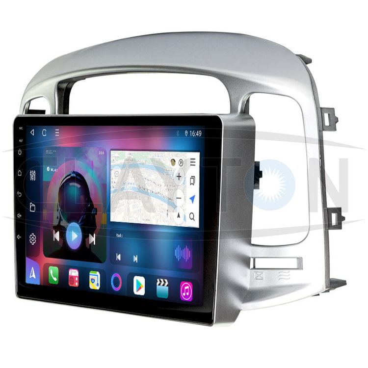 نظام الوسائط المتعددة Clayton Android، هيونداي أكسنت 2005-2011، 4 جيجا، 64 جيجا - فضي