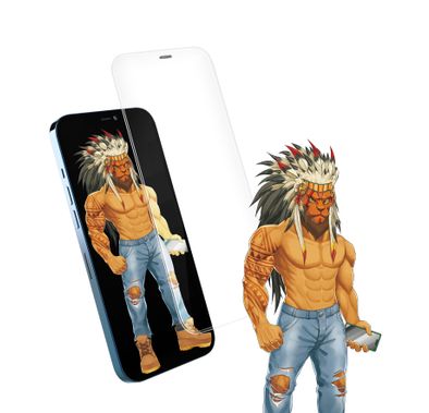 غرين واقي شاشة زجاجي ثلاثي الأبعاد متوافق مع ايفون 12 برو ماكس (6.7 بوصة) ، مضاد لبصمات الأصابع ، سهل التركيب ، مضاد للخدش ، حماية من الصدمات والصدمات ، زجاج مقوى مقاوم للماء والغبار