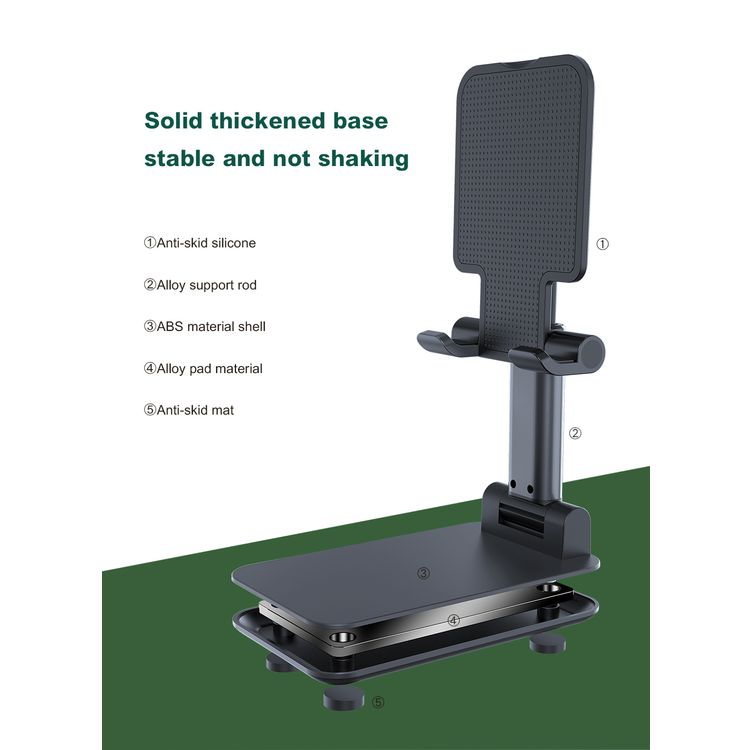 Devia Smart Series Multi-Function Folding Stand for Tablet & Laptop - Silver